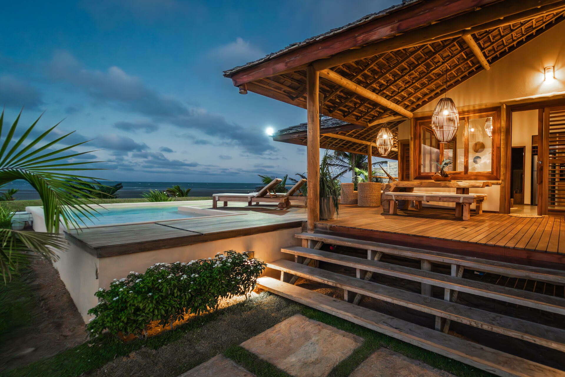 Imagem de Luxuoso bangalô em condomínio à beira mar na Ilha do Guajiru - Casa Suíça Kite Villas